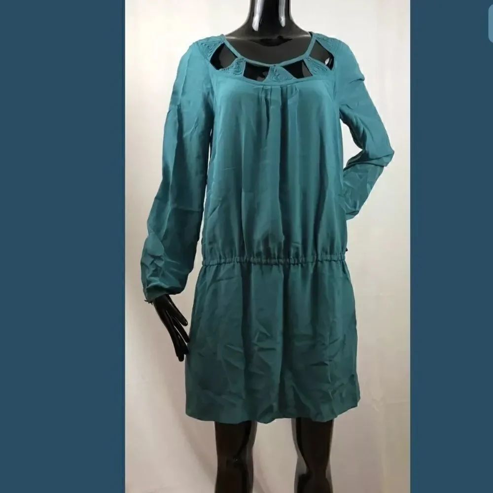 Anthropologie Leifsdottir 100% Silk Dress Tunic 4
